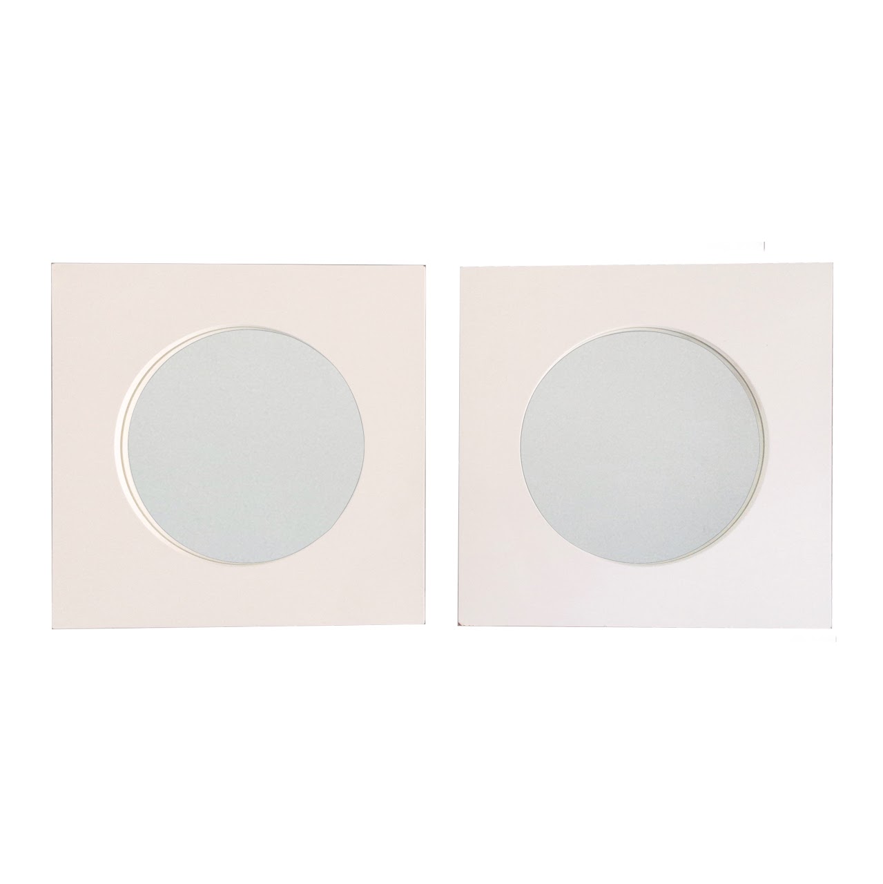 Jonathan  Adler Lacquered Mirror Pair