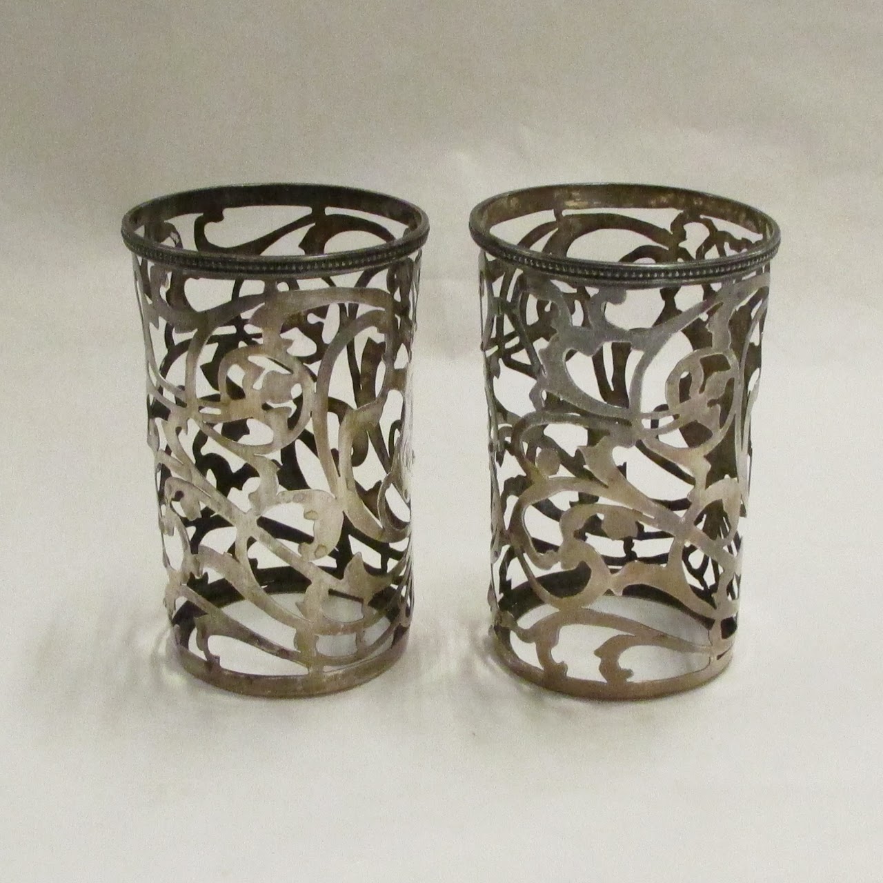 Sterling Silver Cup Holder Set