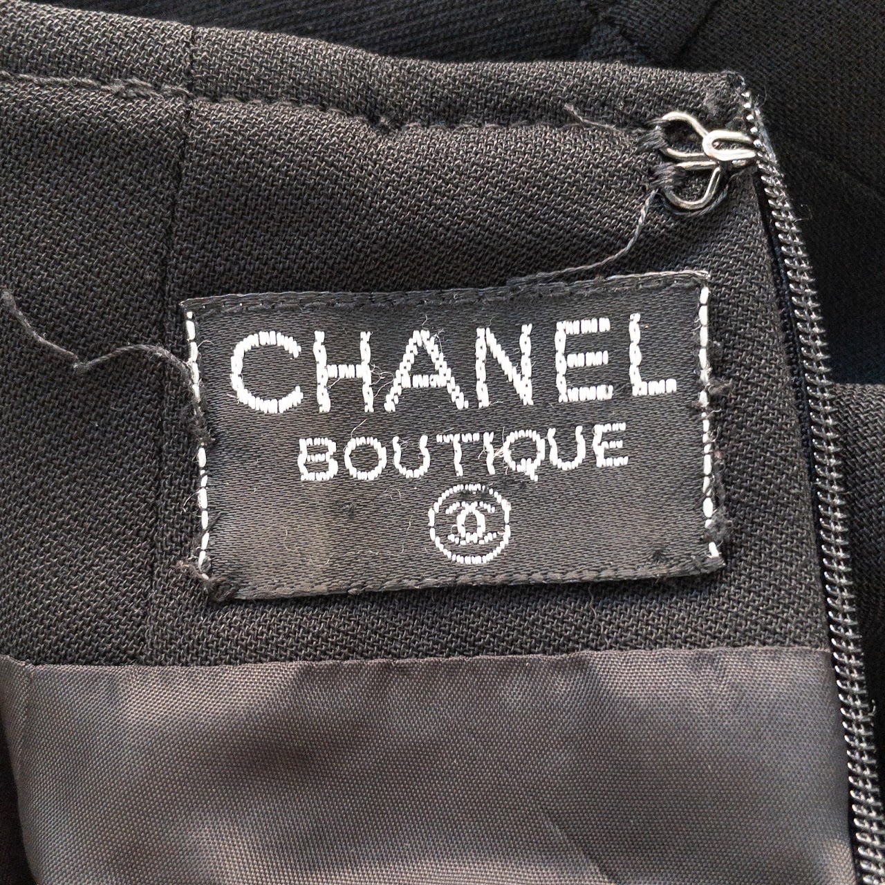 Chanel Boutique Front Panel Skirt