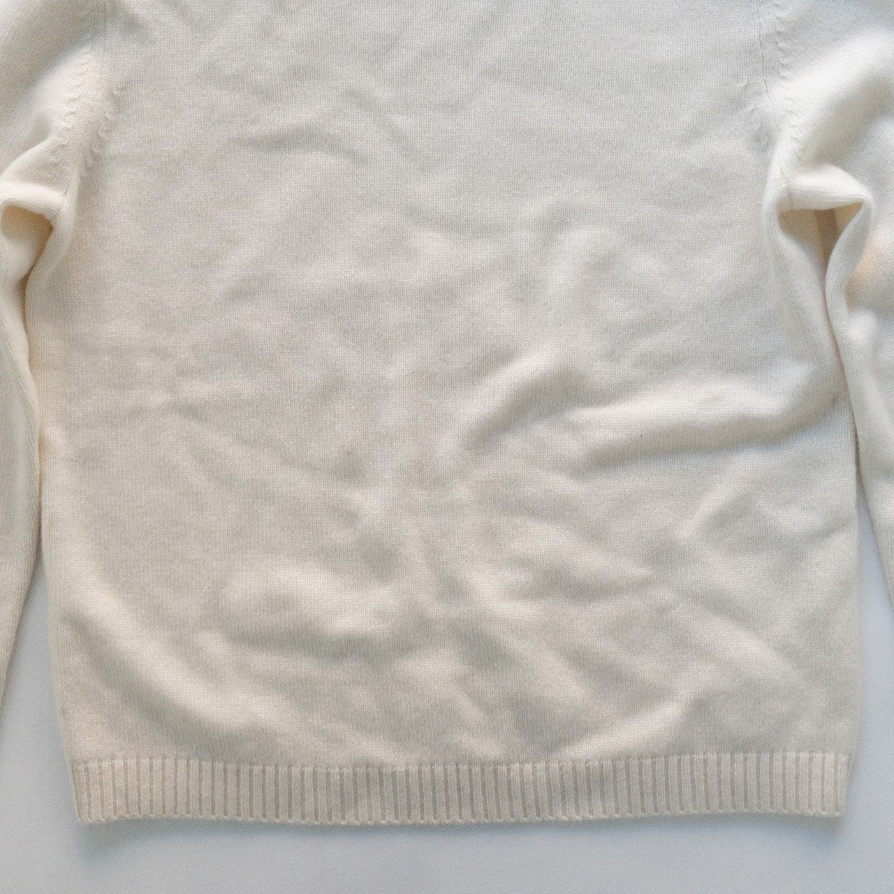 Loro Piana Ivory Baby Cashmere Sweater