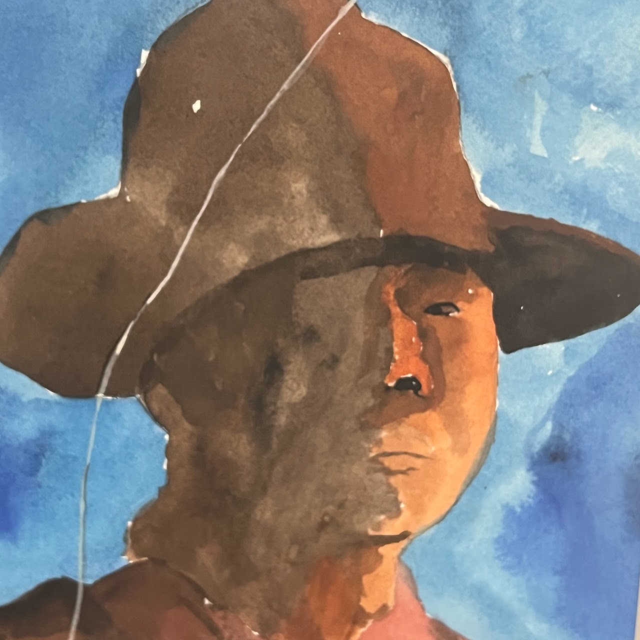 Jerome Austin Signed Watercolor Painting