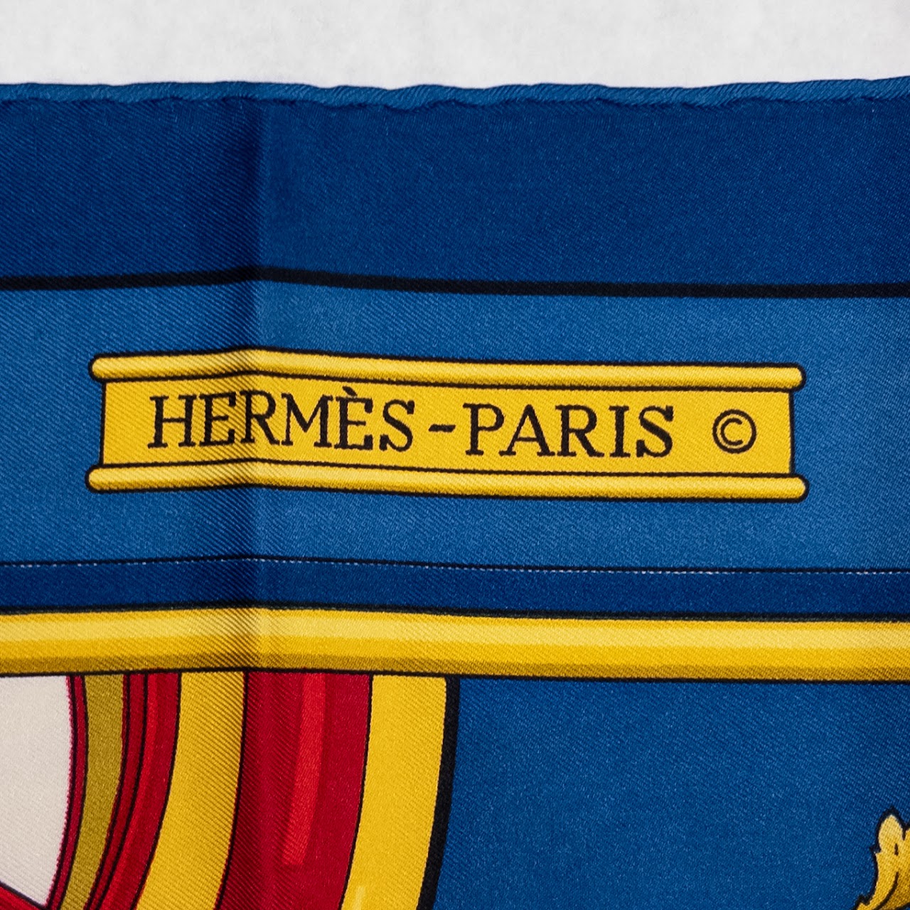 Hermès 'Rythmes' Brides de Gala Carré  90 Silk Scarf