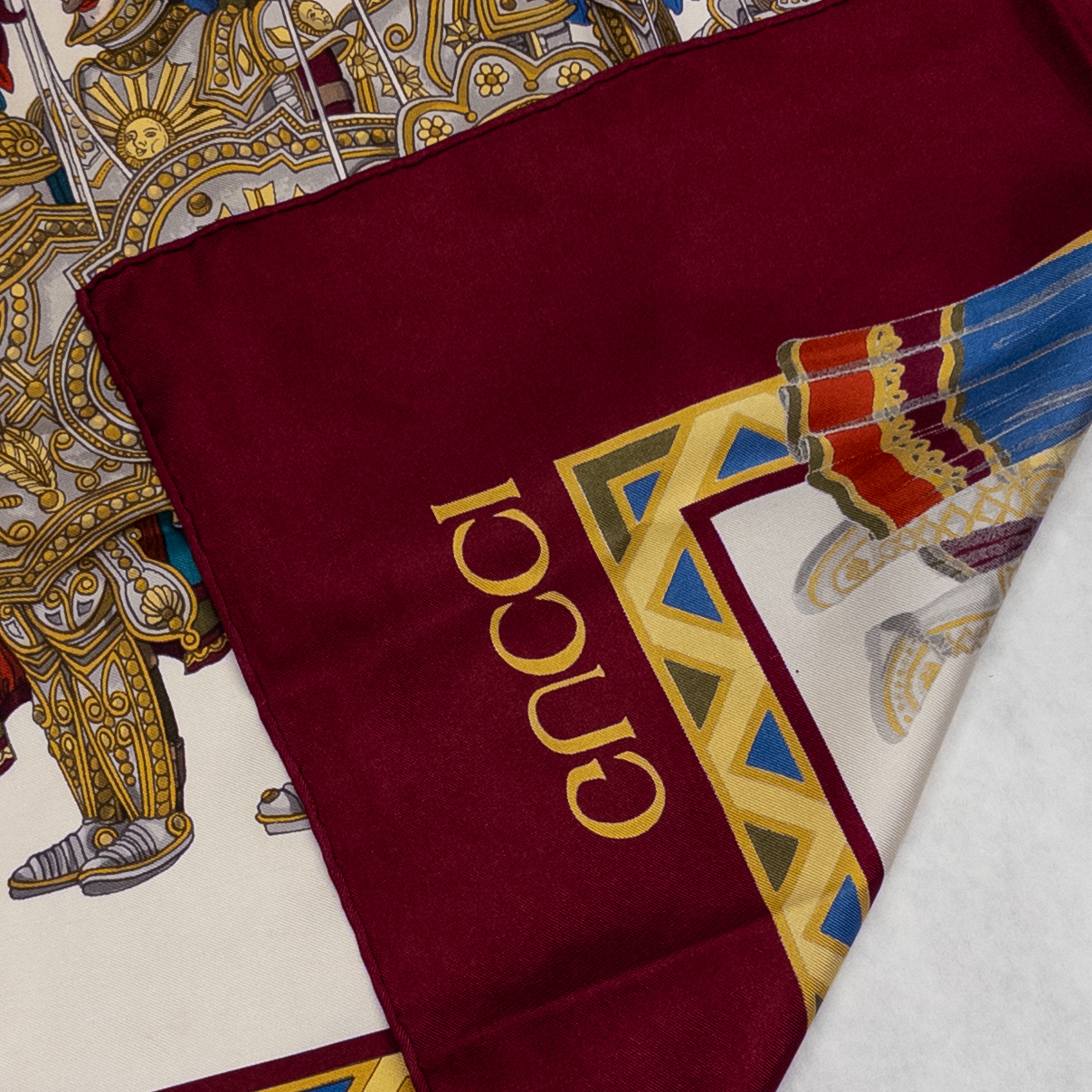 Gucci Marionette Royalty Silk Scarf