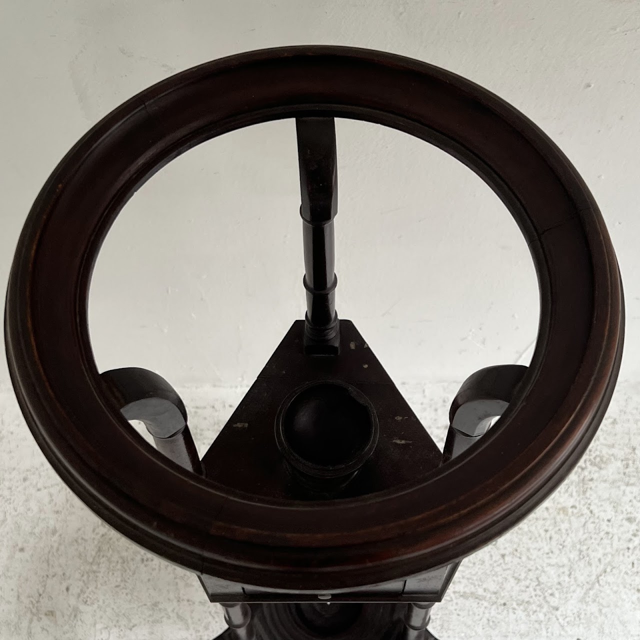 18th C. Georgian Mahogany Wig Stand