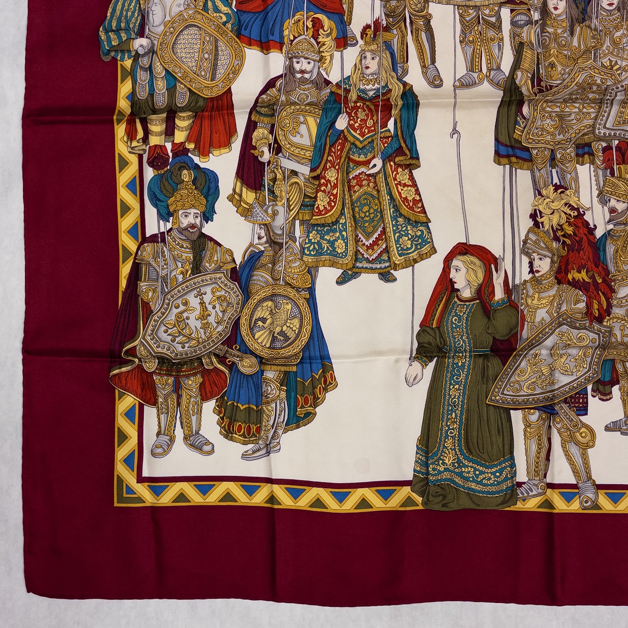 Gucci Marionette Royalty Silk Scarf