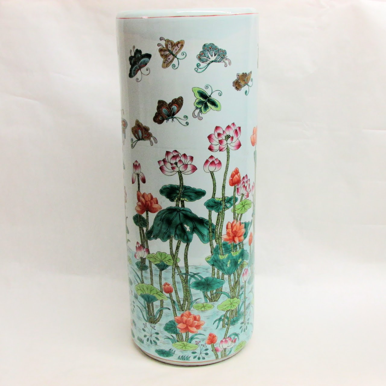 Chinese Hand Painted Umbrella Holder