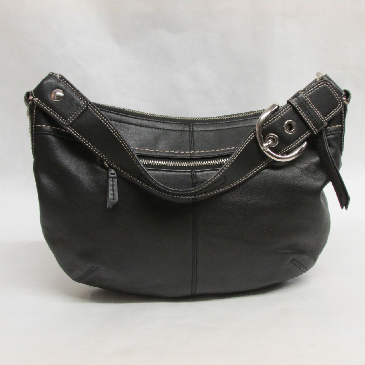 Coach Brown Leather Hobo Bag