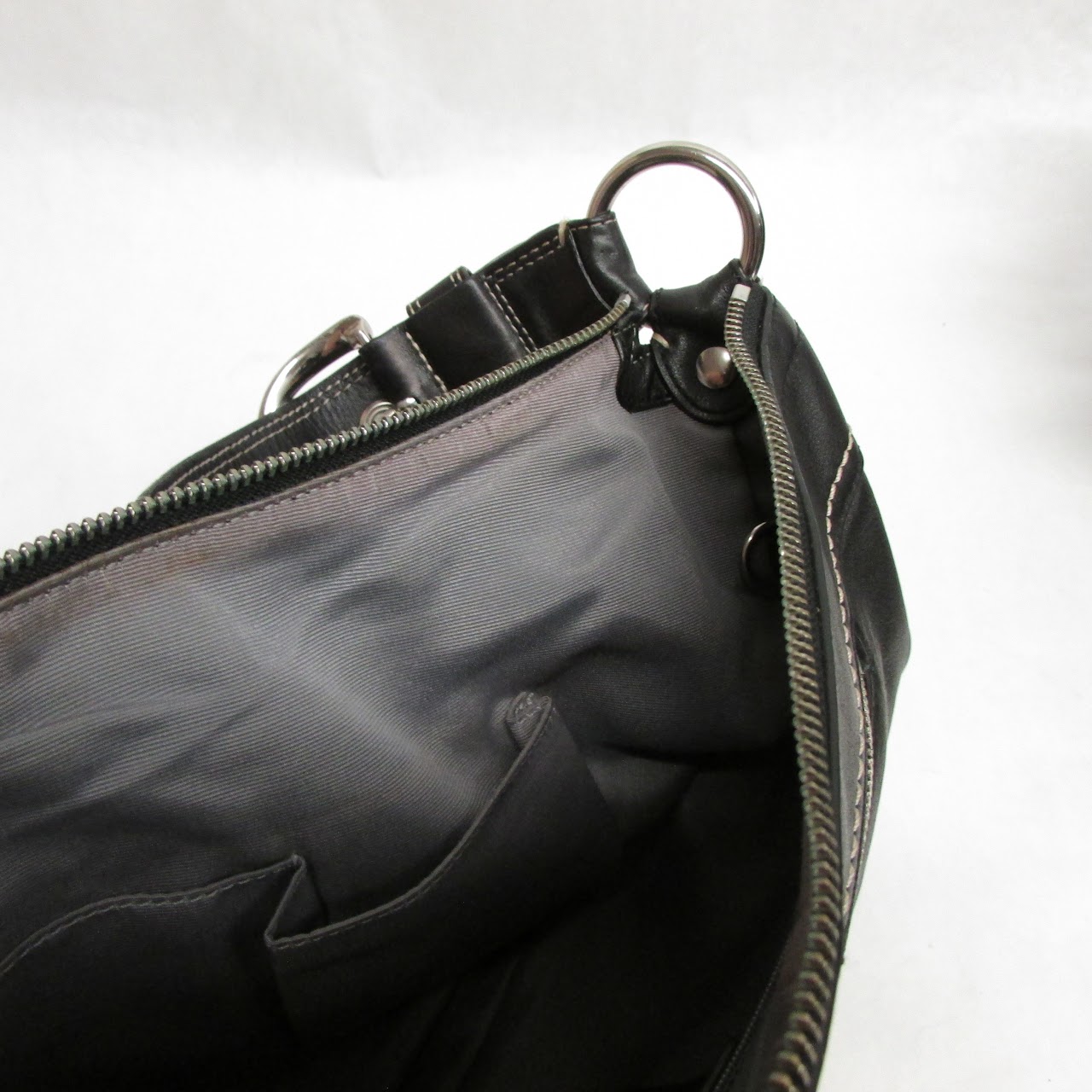 Coach Brown Leather Hobo Bag