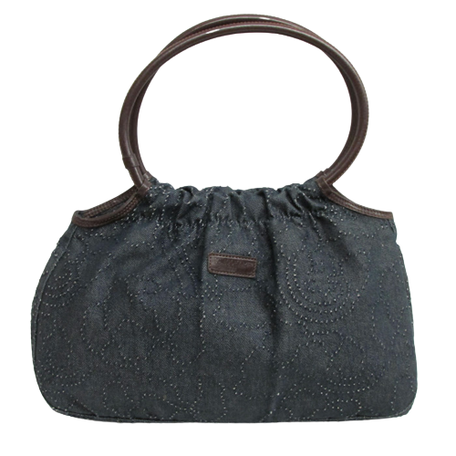 Longchamp Denim Hobo Bag