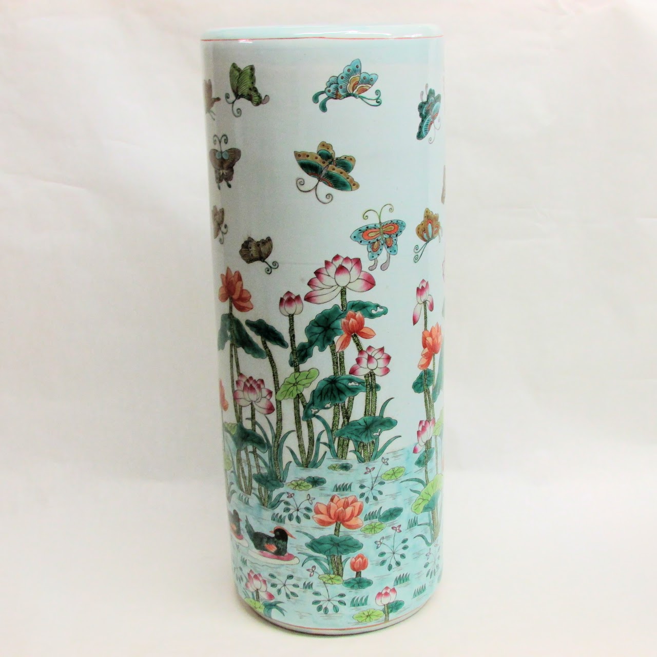 Chinese Hand Painted Umbrella Holder