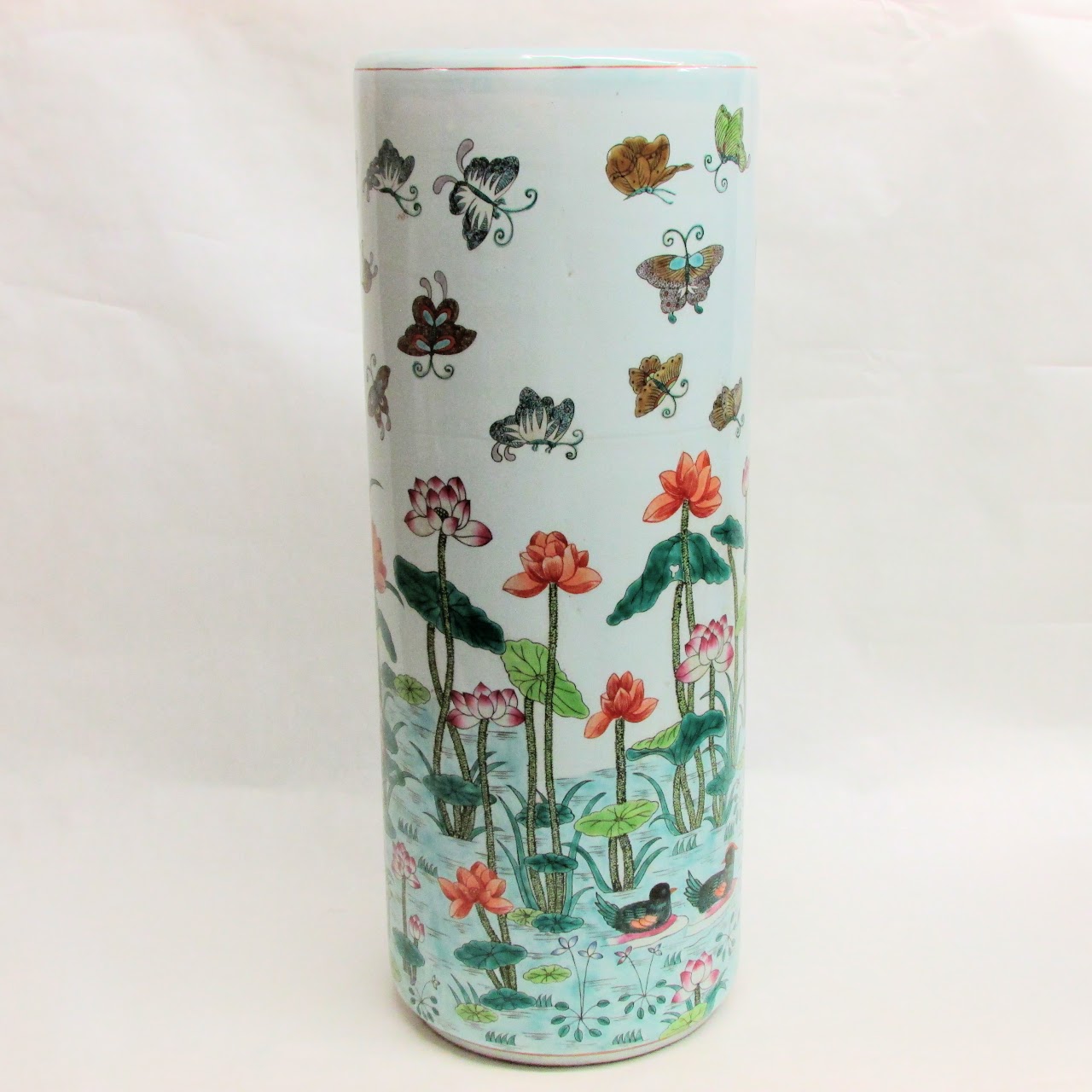 Chinese Hand Painted Umbrella Holder