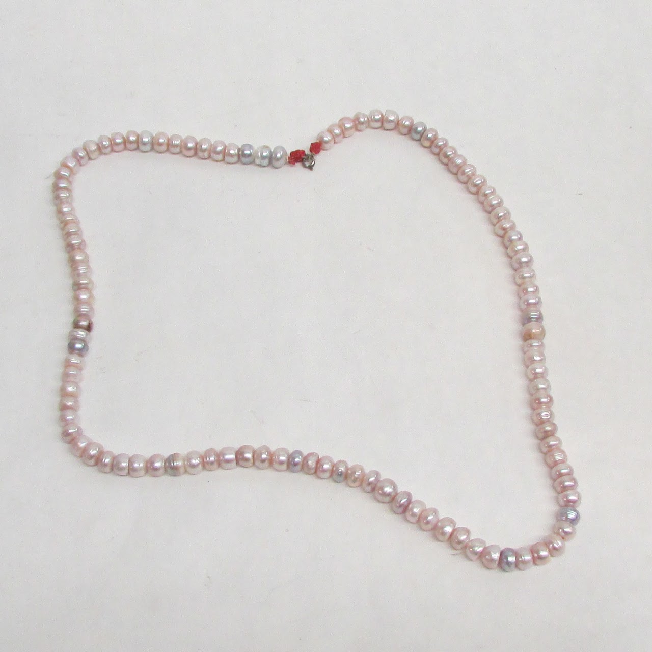 Pink Pearl Strand Necklace