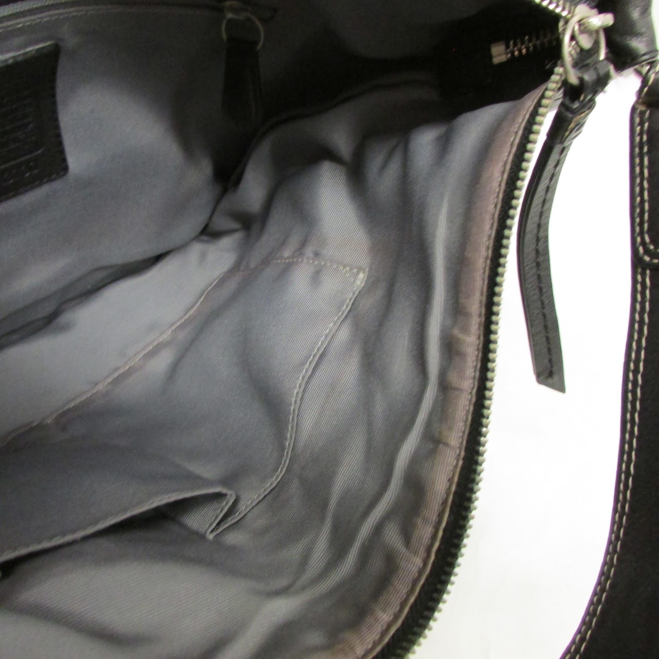 Coach Brown Leather Hobo Bag