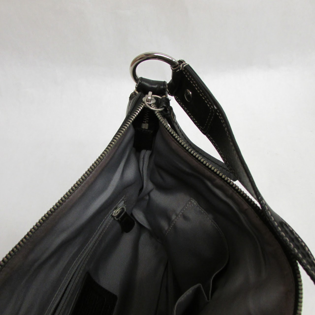 Coach Brown Leather Hobo Bag