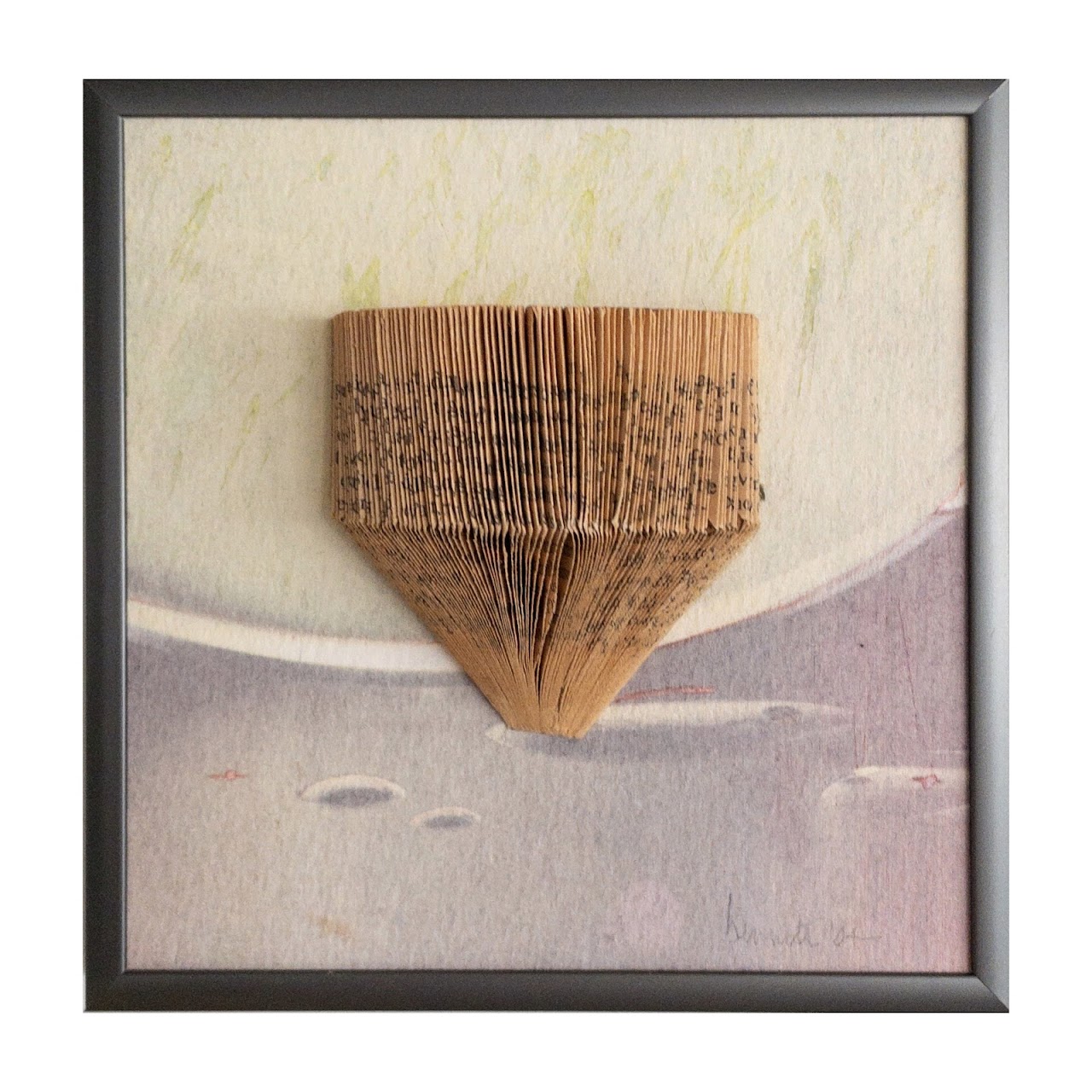 Mary Bennett Signed Mixed Media