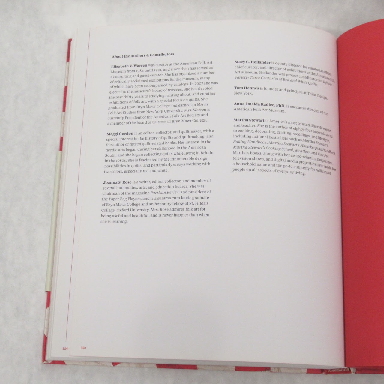 'Red & White Quilts' Book