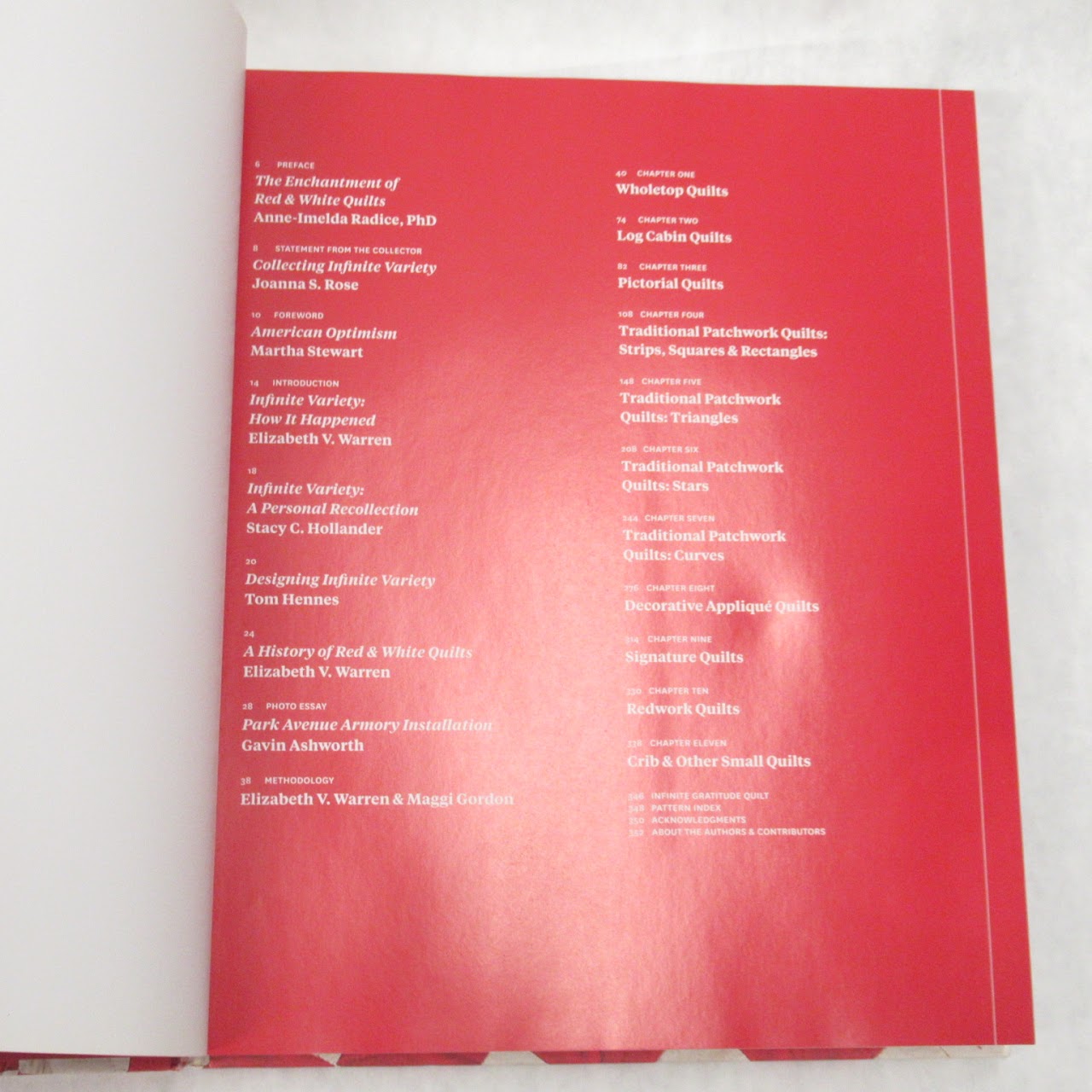 'Red & White Quilts' Book