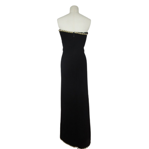 Oscar de la Renta Velvet Evening Gown