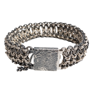 Sterling Silver Mesh Bracelet