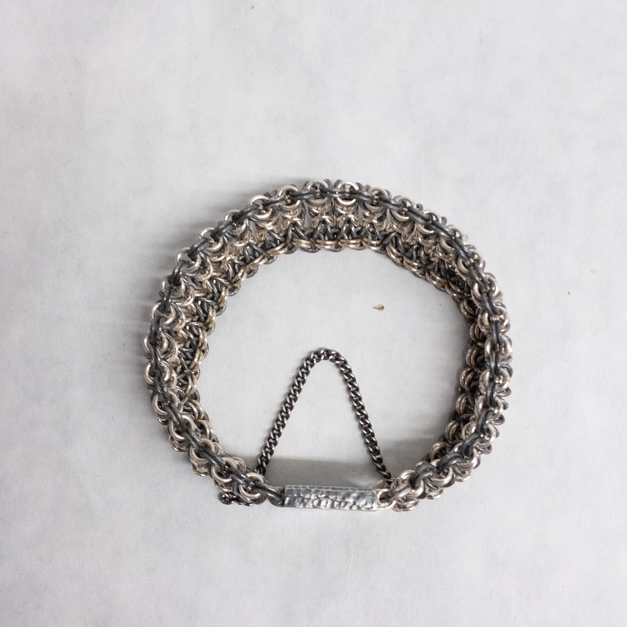 Sterling Silver Mesh Bracelet