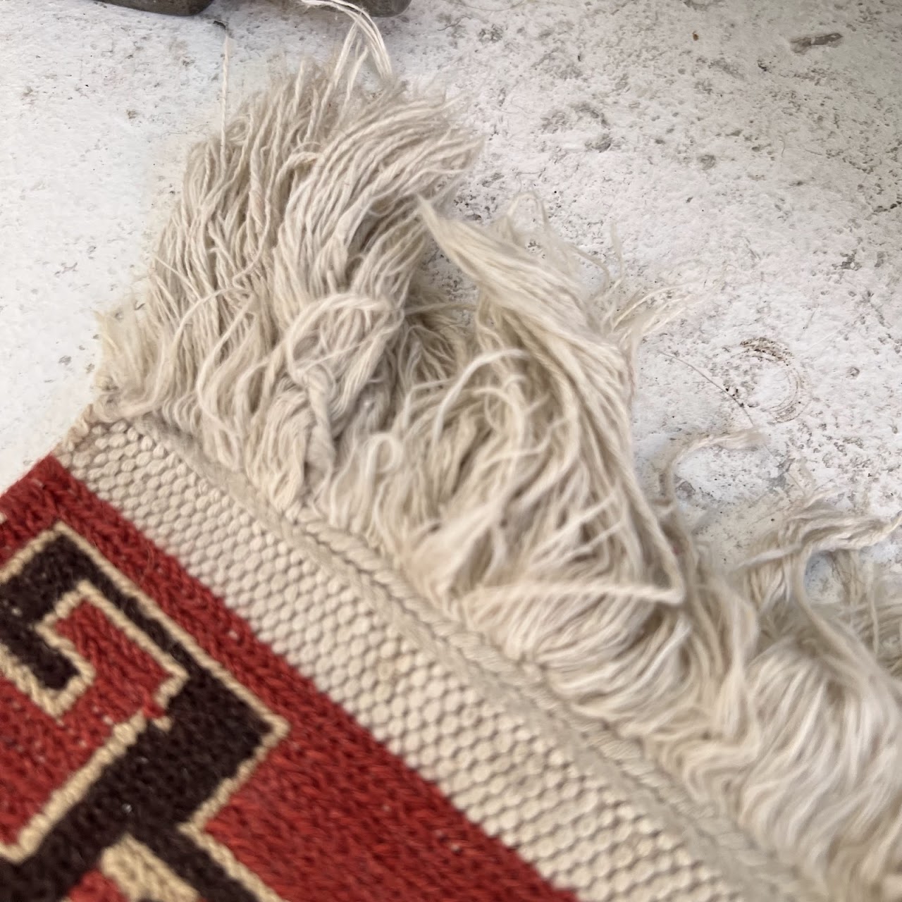 Soumak Wool Area Rug