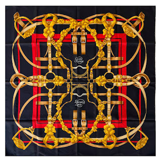 Hermès Grand Manege Carre 90 Silk Scarf