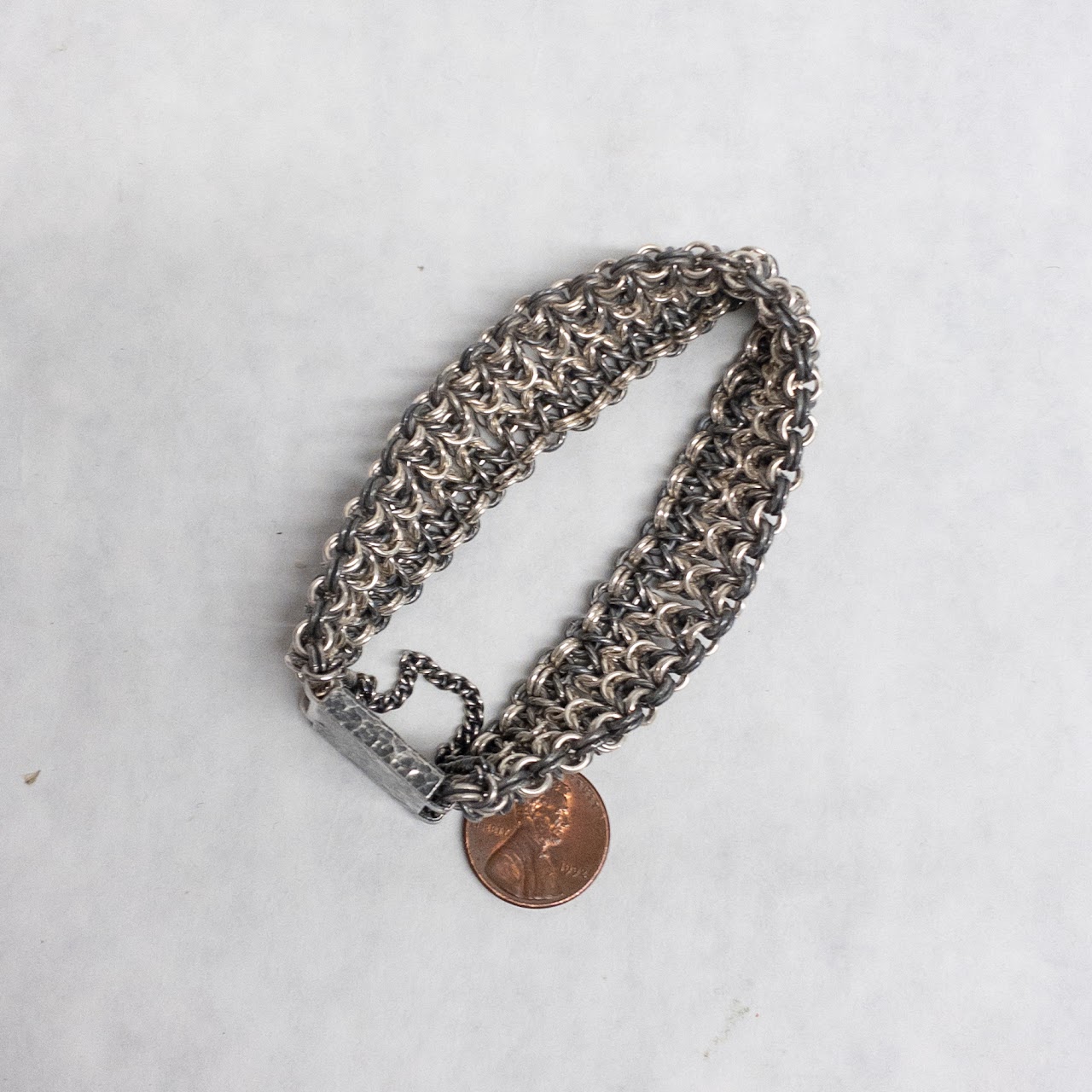 Sterling Silver Mesh Bracelet