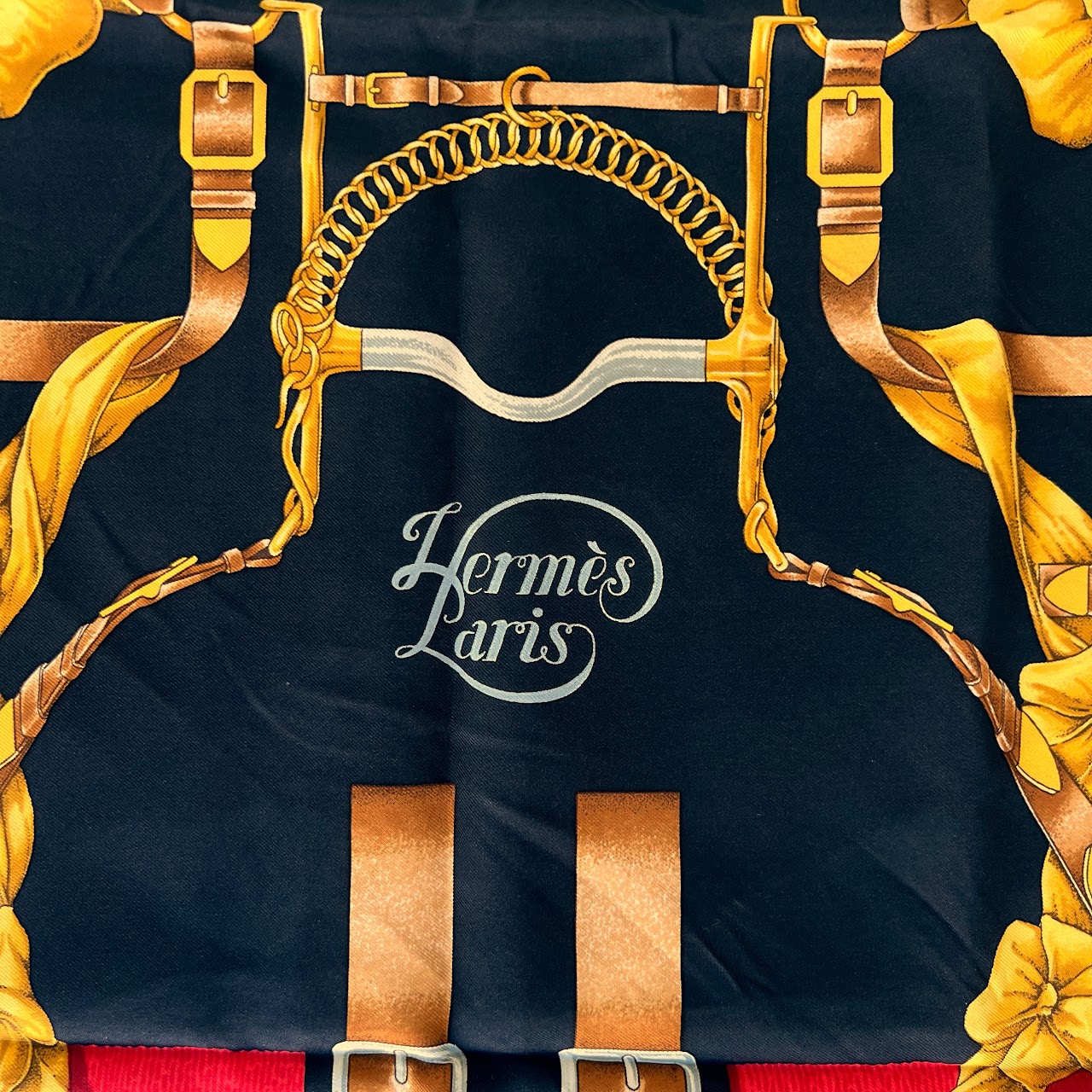 Hermès Grand Manege Carre 90 Silk Scarf