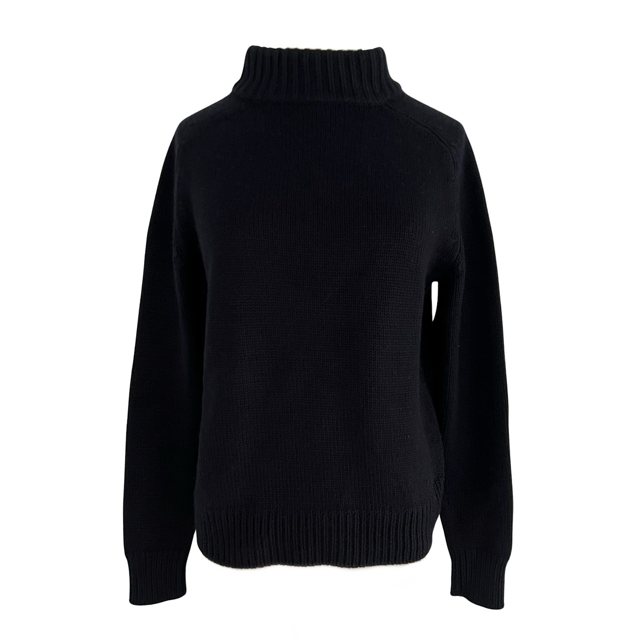 Hermès Black Turtleneck Sweater