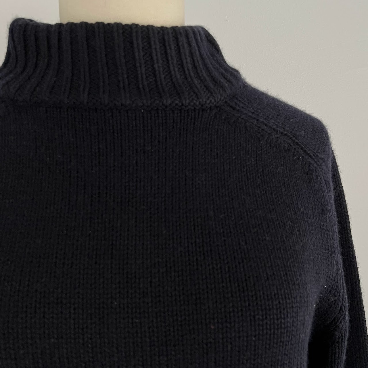 Hermès Black Turtleneck Sweater