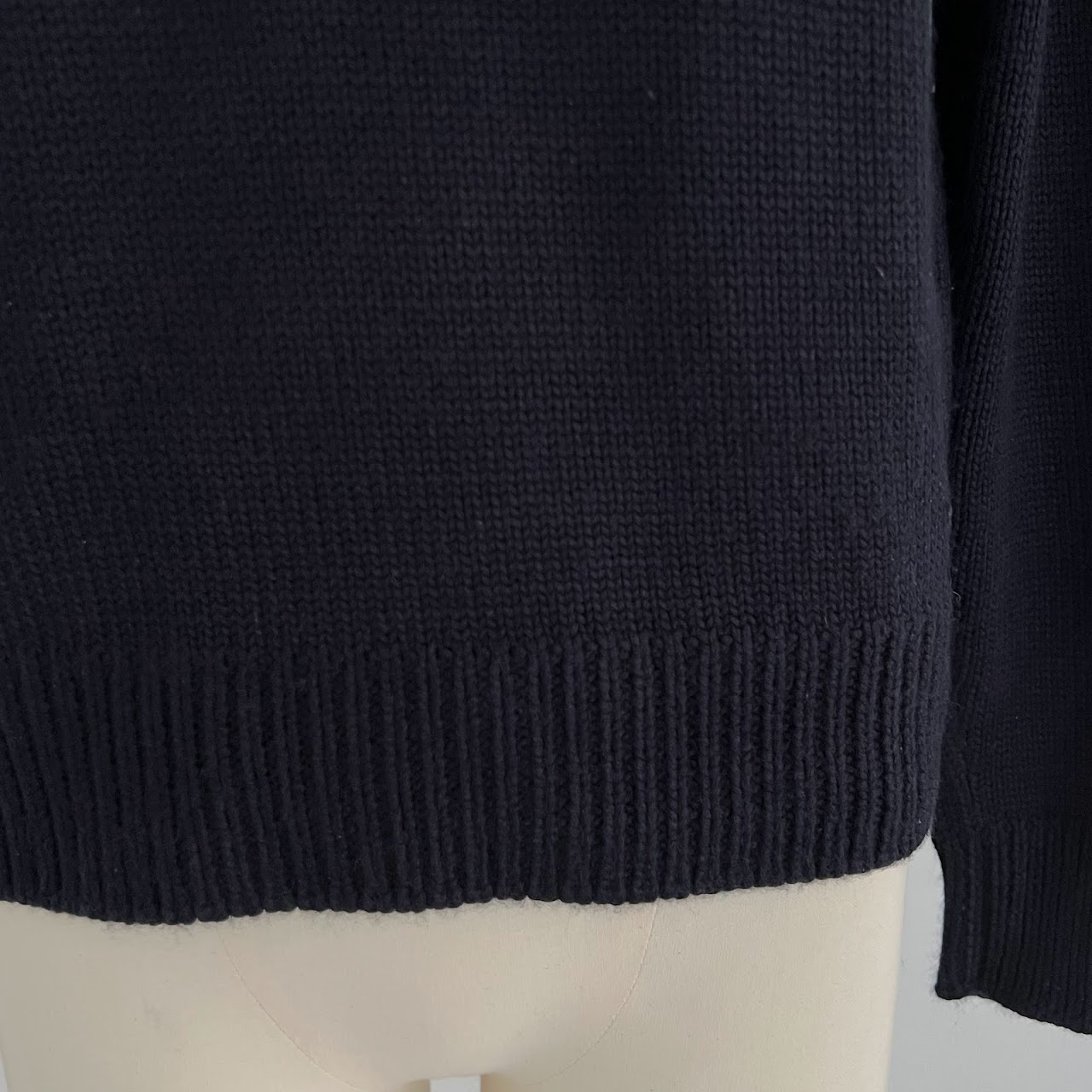 Hermès Black Turtleneck Sweater