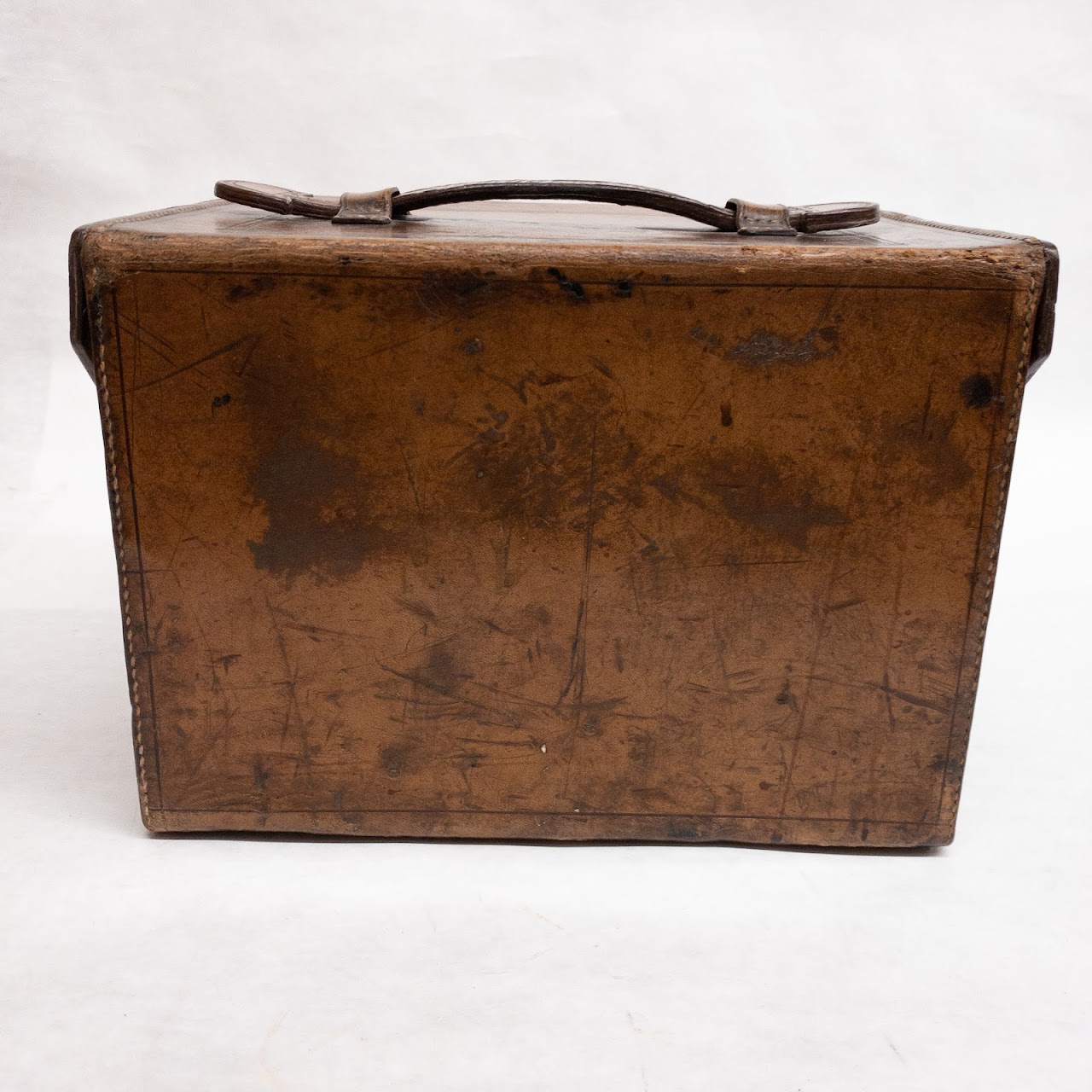 English Vintage Leather Camera Case