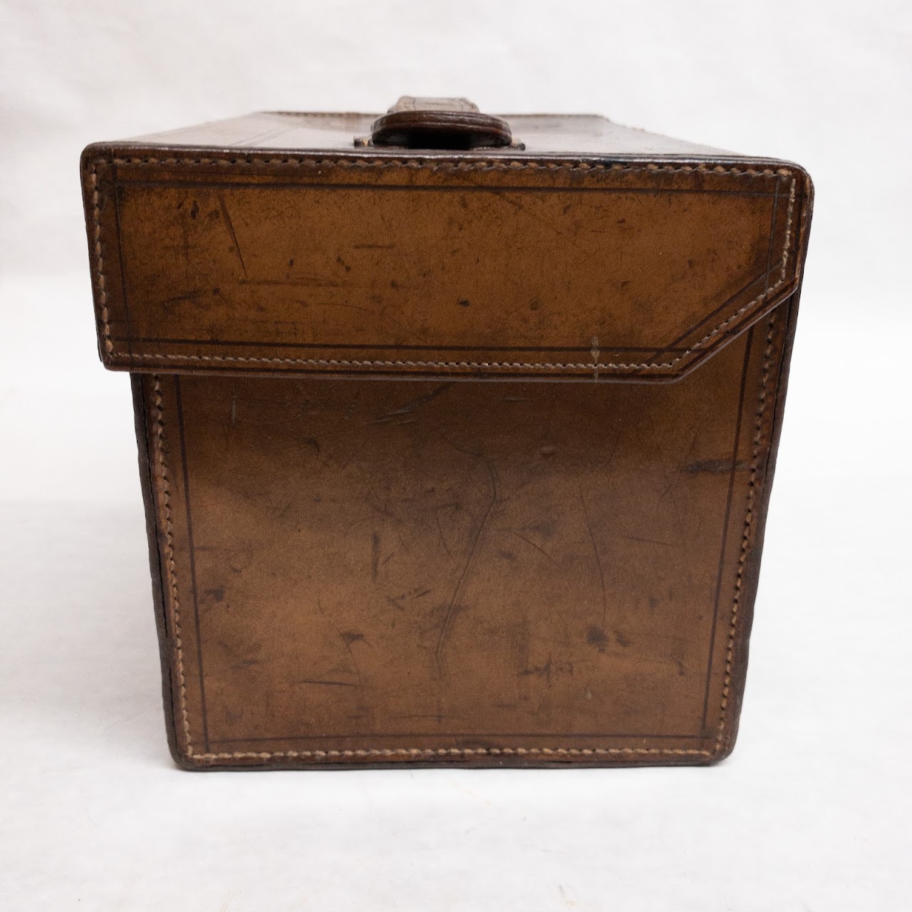 English Vintage Leather Camera Case