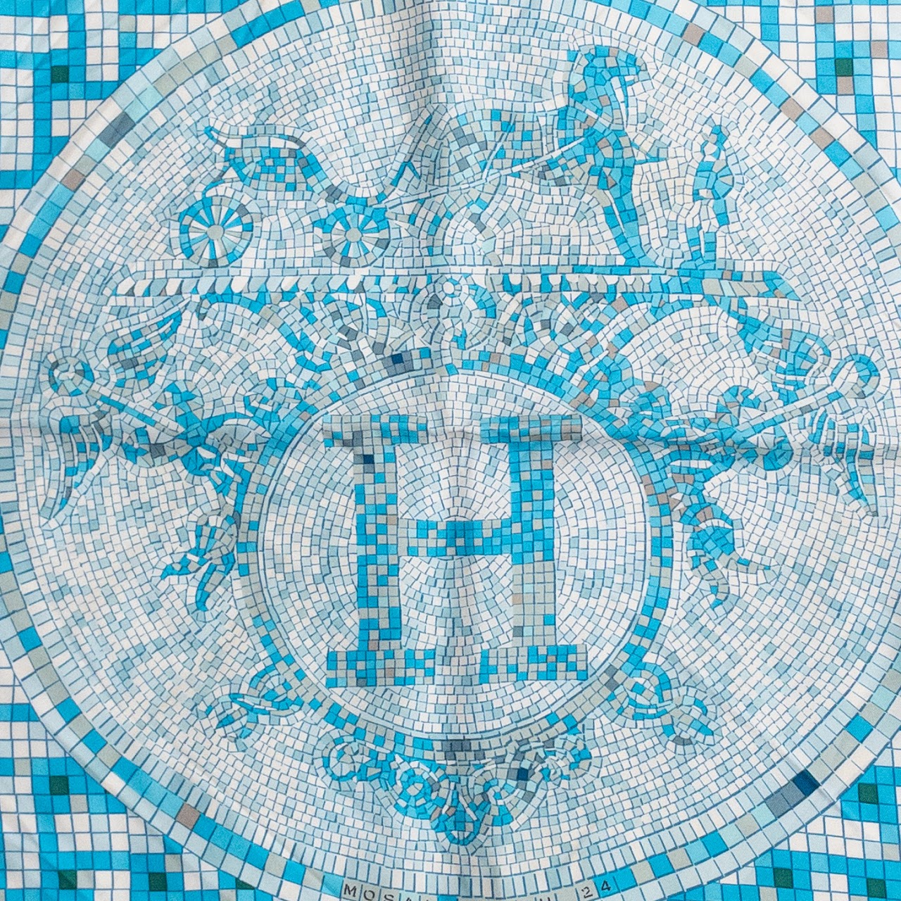 Hermès Mosaique Au 24 Scarf