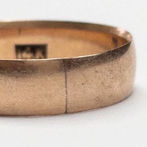 14K Rose Gold Simple Band