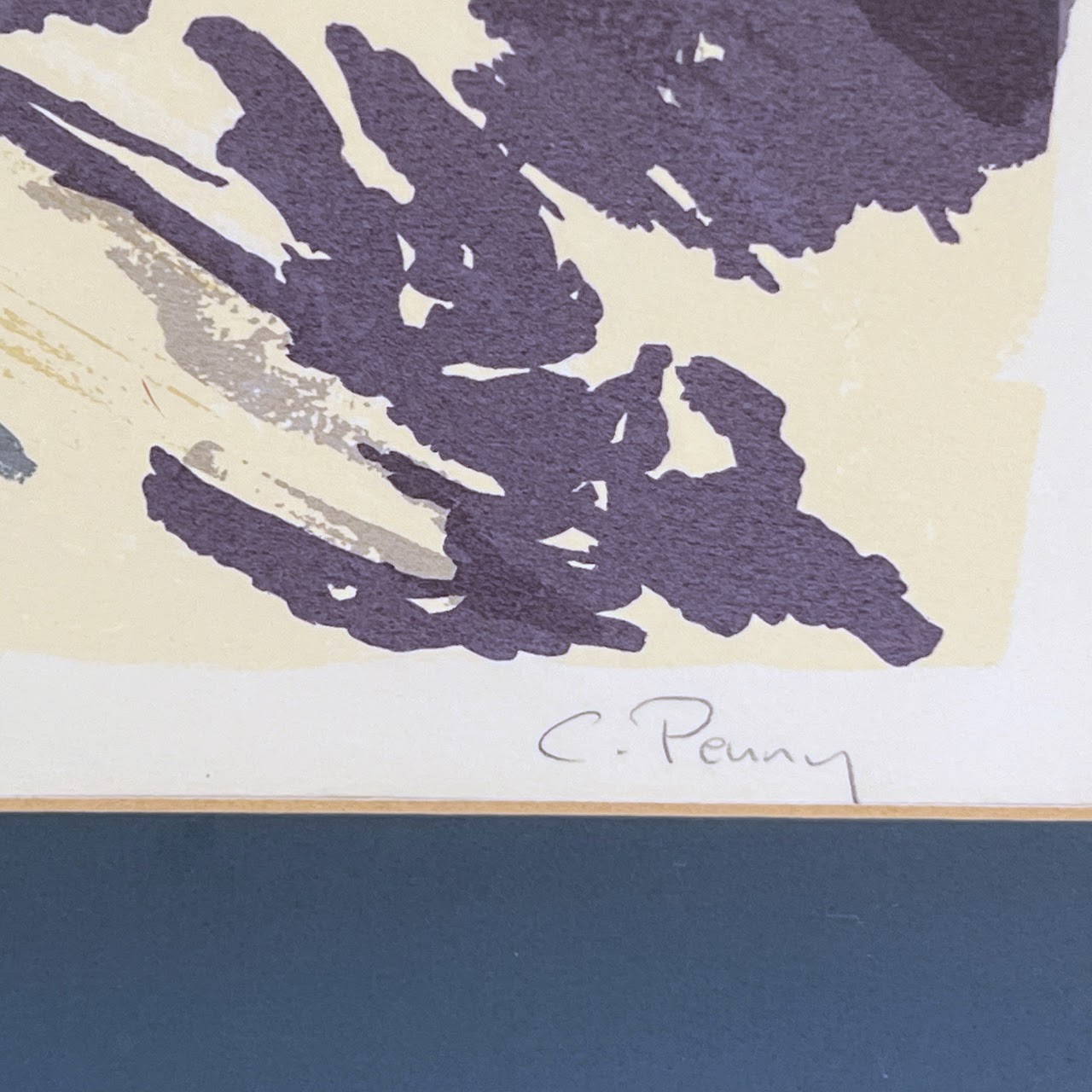 Charles Penny 'Terrazza I' Signed Lithograph