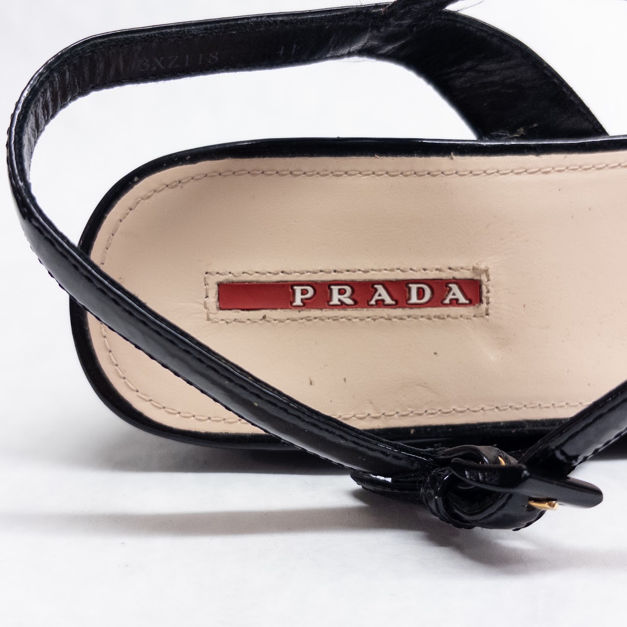 Prada Patent Leather Platform Heels