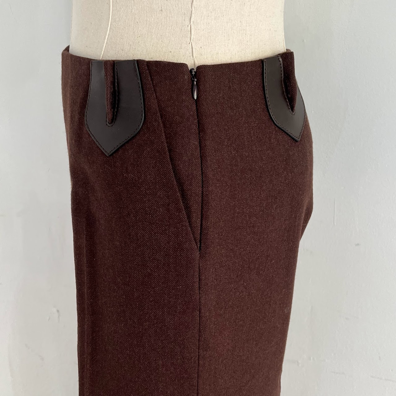 Hermès Vintage Low Waisted Wool Riding Pants