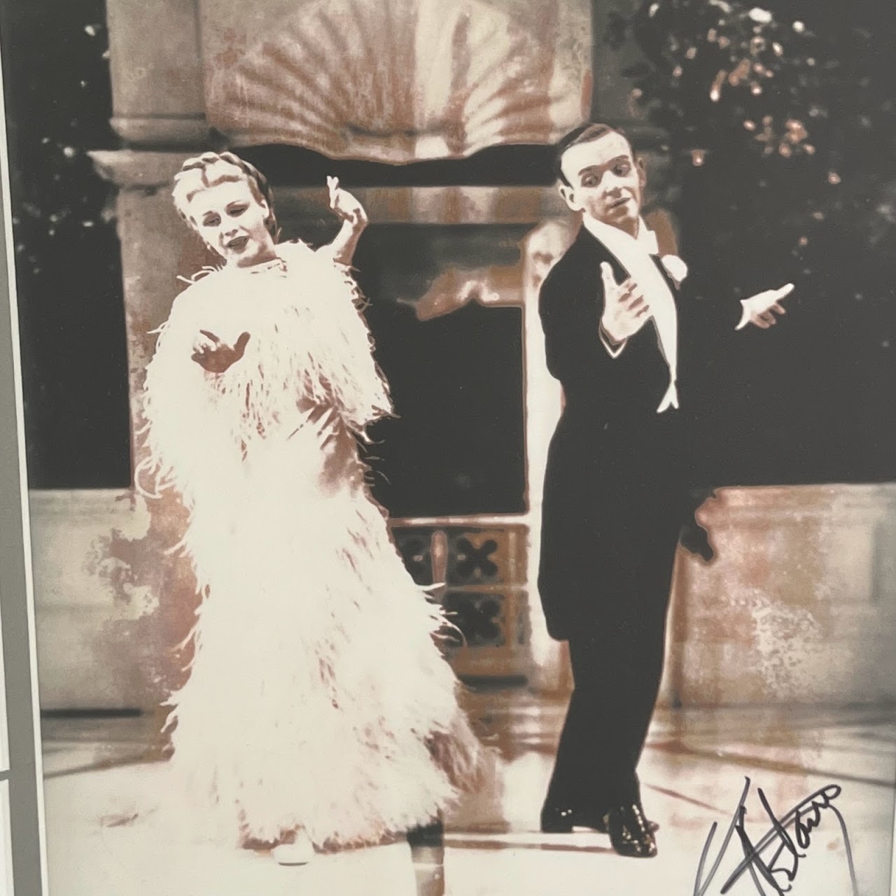 Fred Astaire and Ginger Rogers Autographed 'Top Hat' Photograph