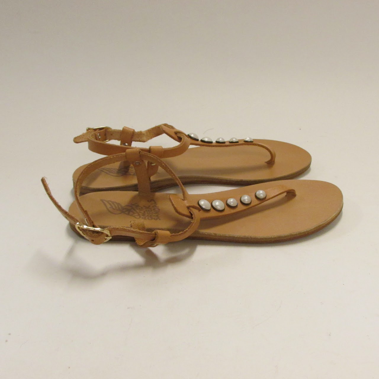 Ancient Greek Sandals Lito Pearl Thongs