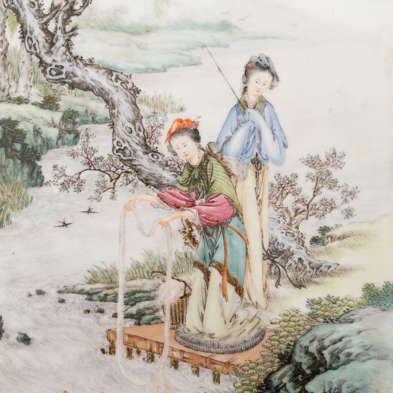 Chinese Porcelain Plaque