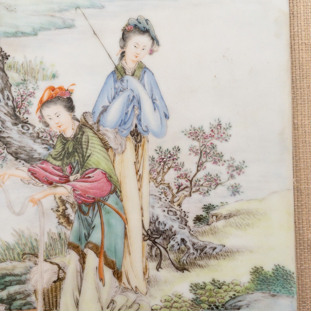 Chinese Porcelain Plaque