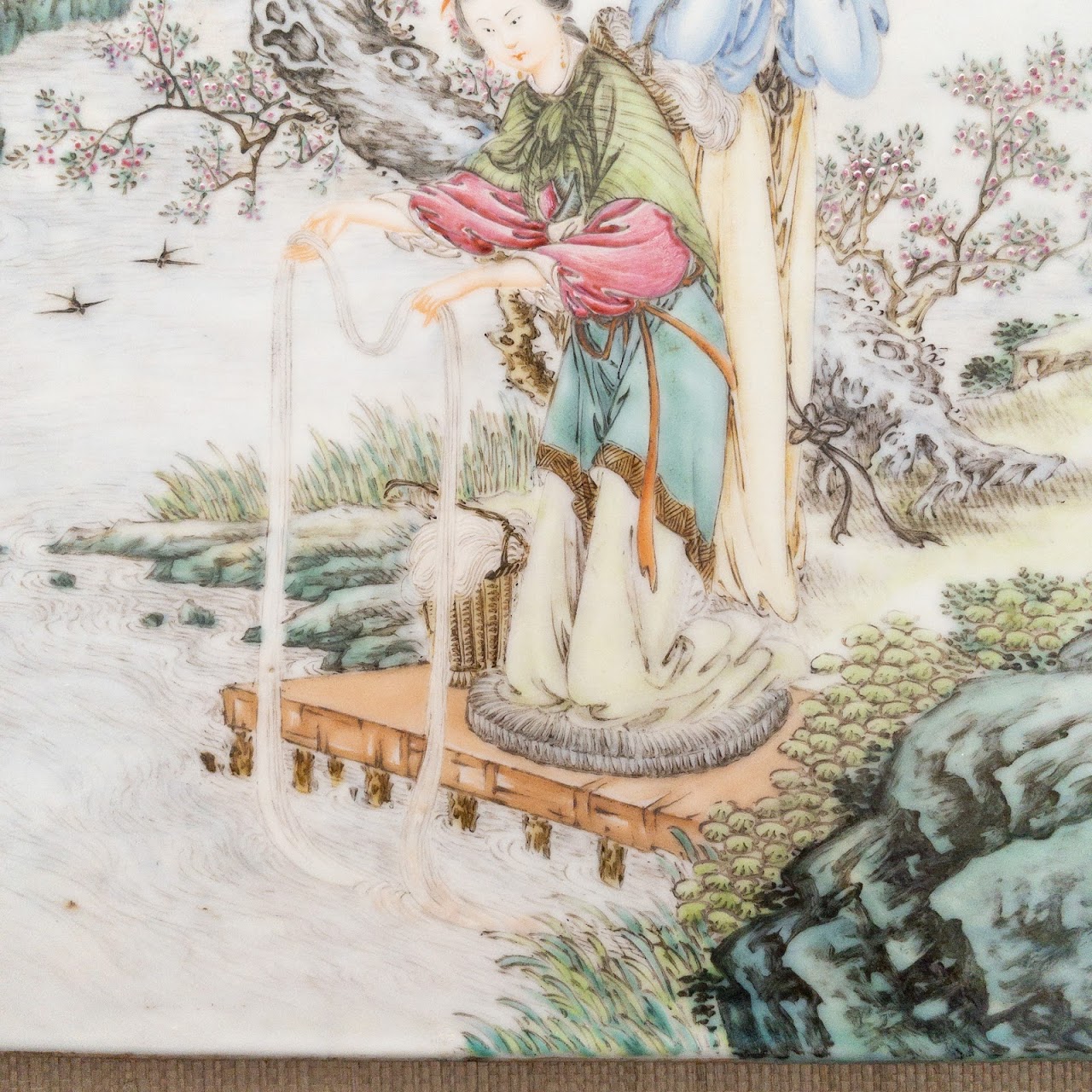 Chinese Porcelain Plaque