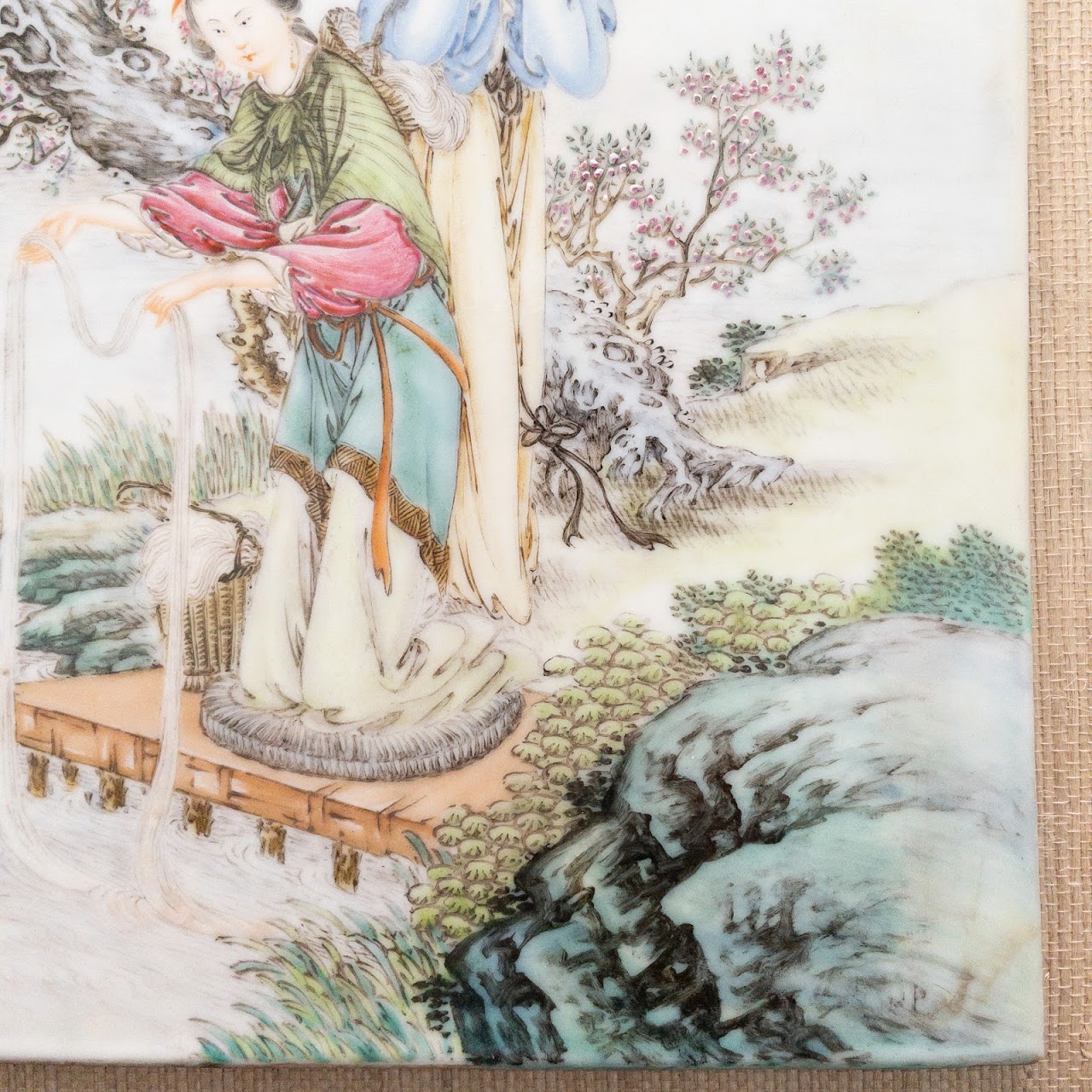 Chinese Porcelain Plaque