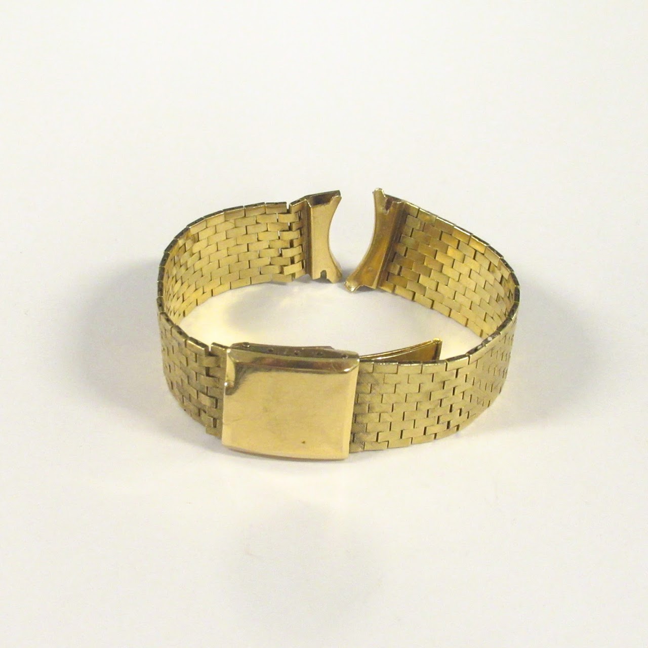 14K Gold Z&F  Woven Link Watch Band