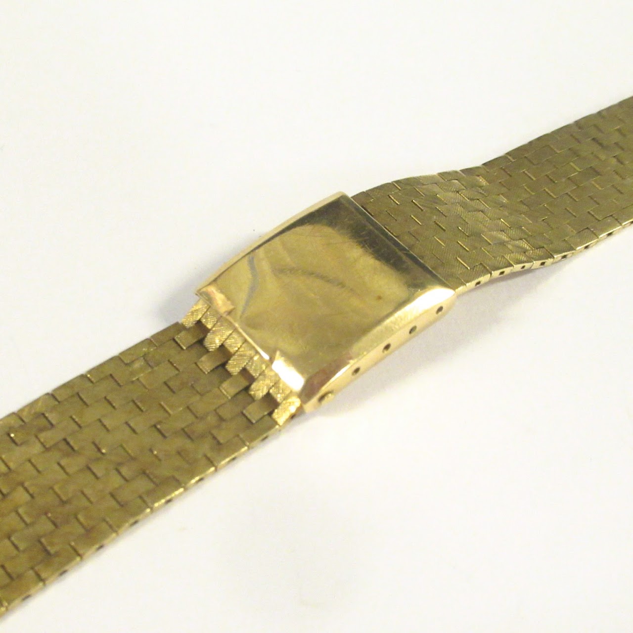 14K Gold Z&F  Woven Link Watch Band