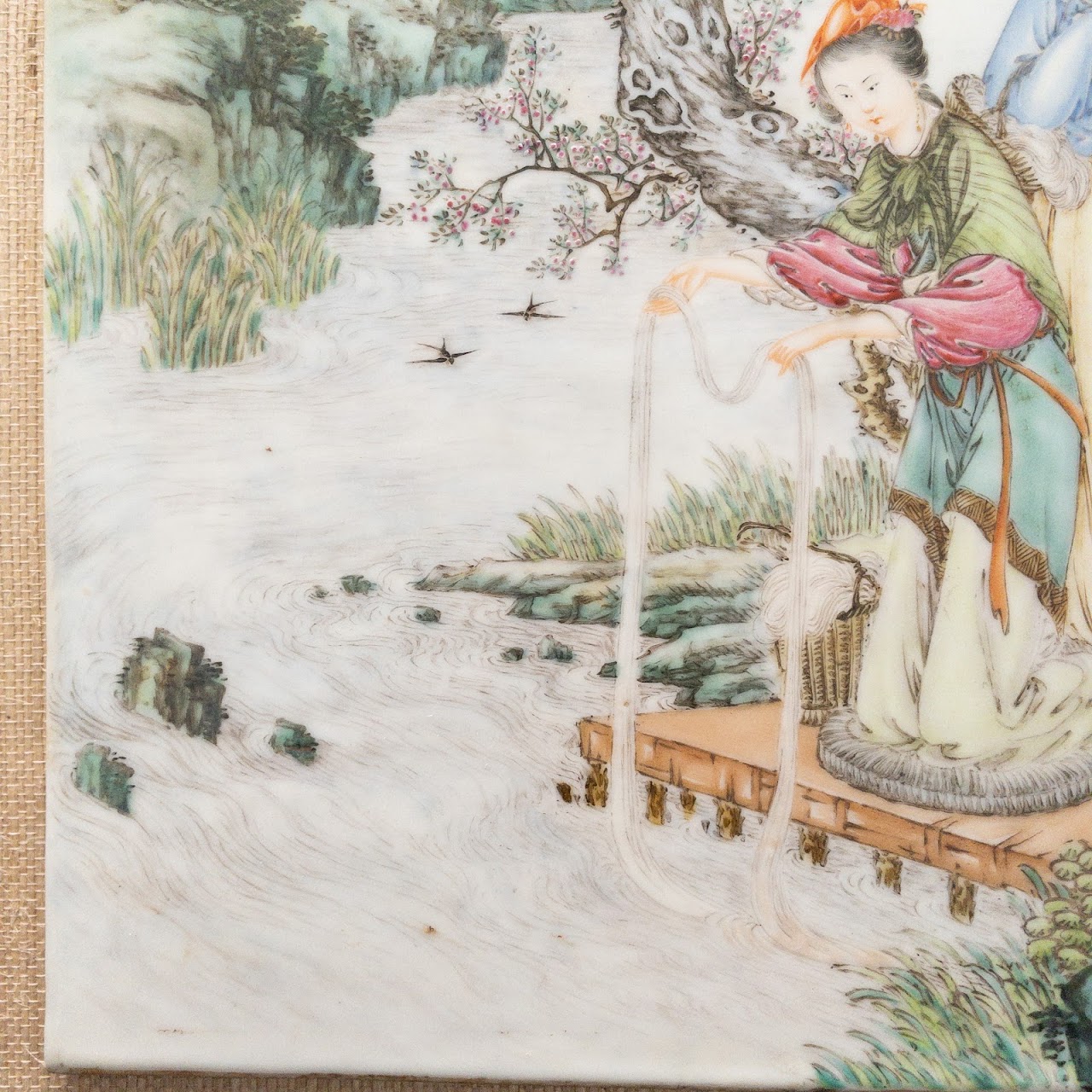 Chinese Porcelain Plaque