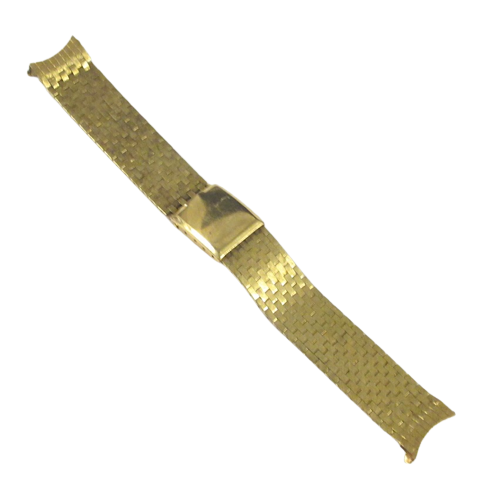 14K Gold Z&F  Woven Link Watch Band