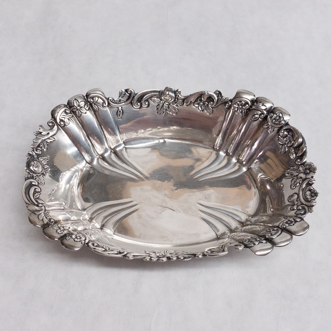 Sterling Silver Gorham Nut Dish