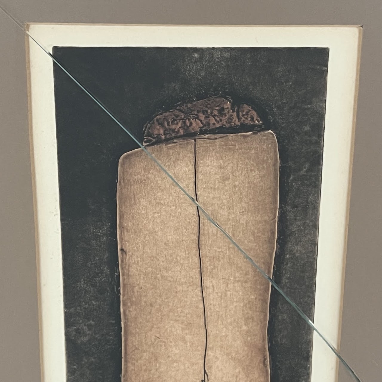 Joseph Demarais Modernist Abstract Etching, Embossing and Aquatint